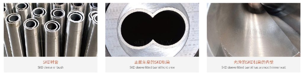 SKD sleeves and different view of SKD barrel