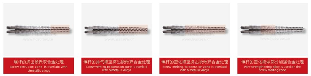 super wear resistance alloy screws diffent strenghten leng